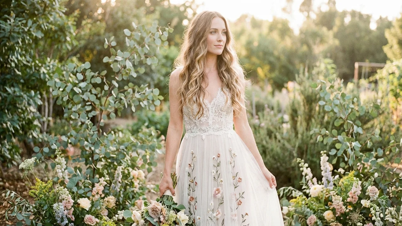 Boho Wedding Dresses - 1