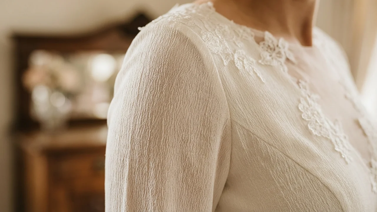 Crepe Wedding Dresses - 1