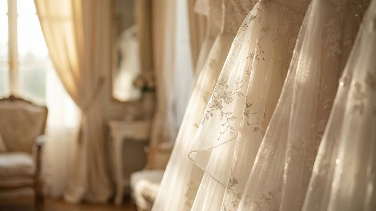 Organza Wedding Dresses - 1