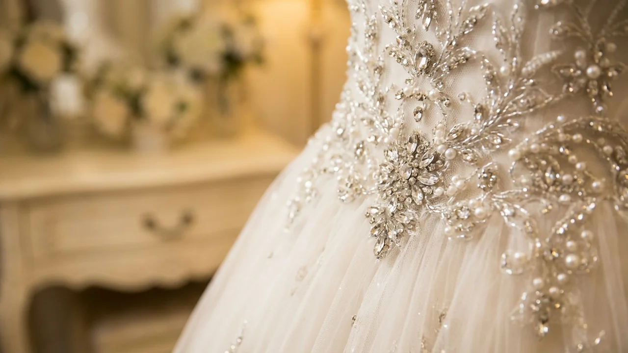 Sparkly Wedding Dresses - 1