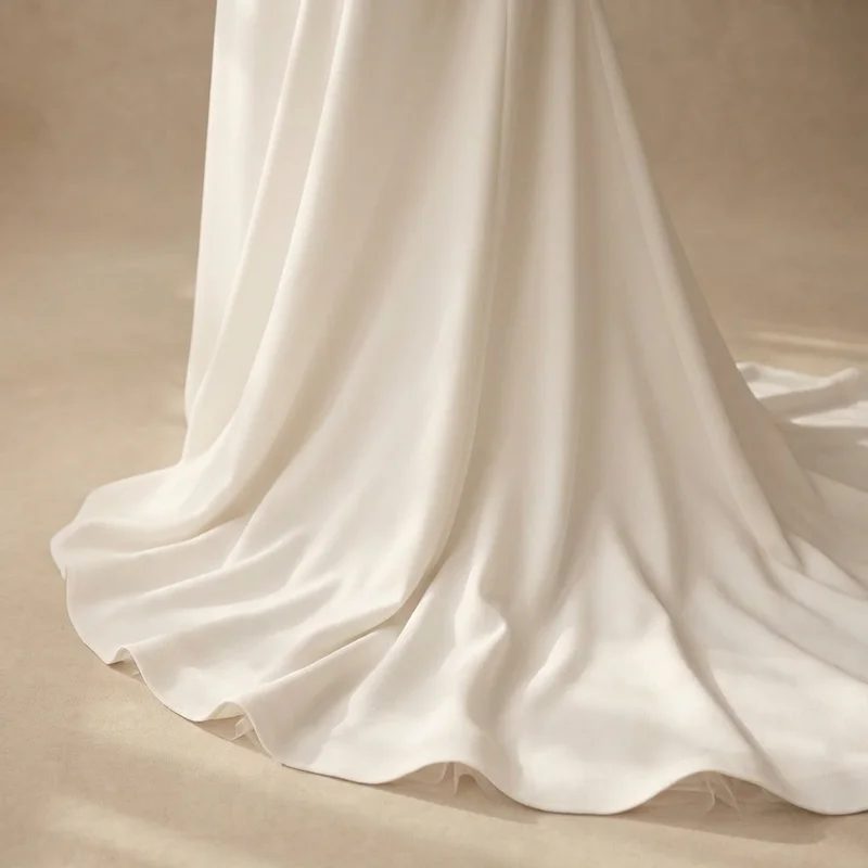 Vivienne Crepe Boat Neck Fit and Flare Dress - 4