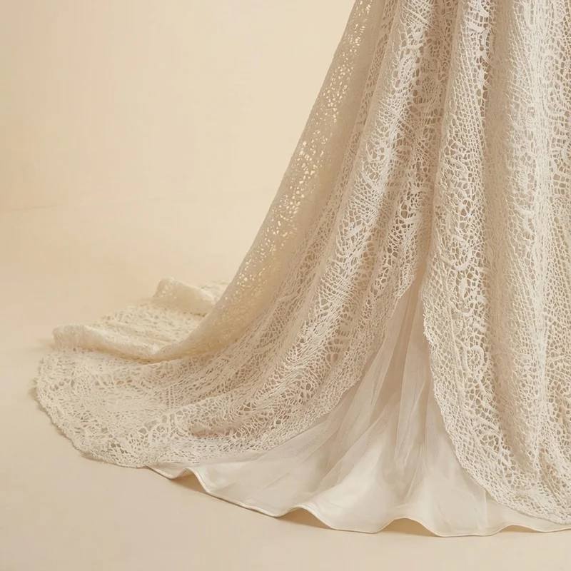 Wren Lace Boho Wedding Dress Under $300 - 4