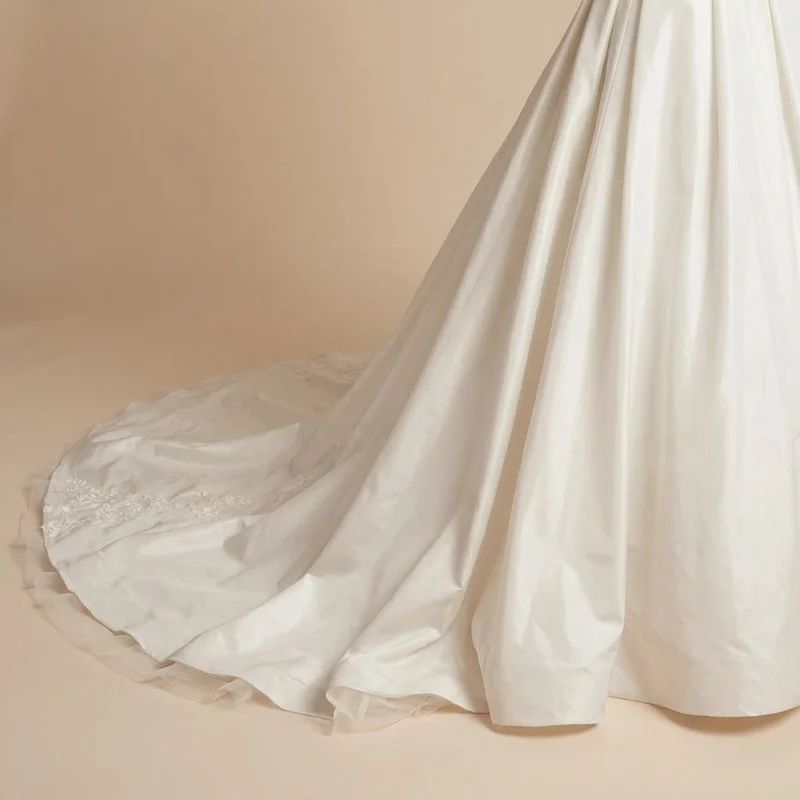 Margaux Taffeta Ball Gown Wedding Dress - 4